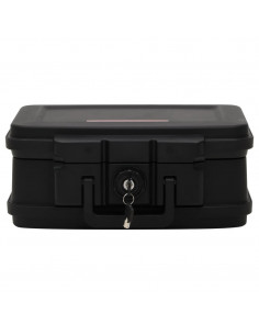 Cassetta di Sicurezza Nera 38x32,5x16,5 cm