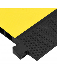 Dosso Passacavi con 5 Canali 90 cm in Gomma