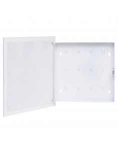 Cassetta Portachiavi con Lavagna Magnetica Bianca 35x35x5,5 cm 2