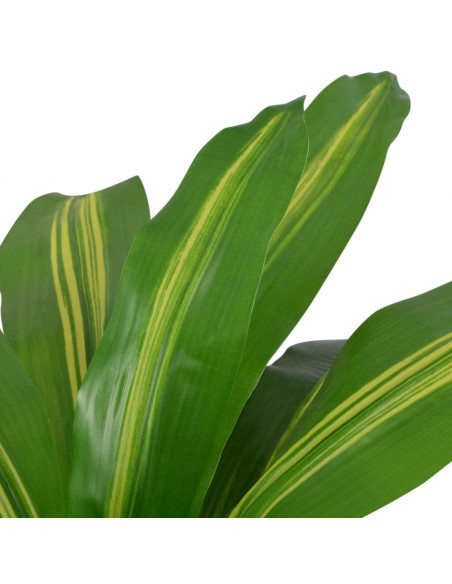 Dracena Pianta Artificiale con Vaso 90 cm Verde