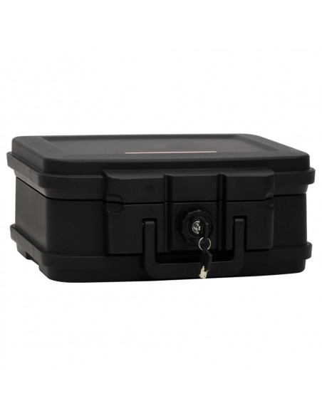 Cassetta di Sicurezza Nera 38x32,5x16,5 cm