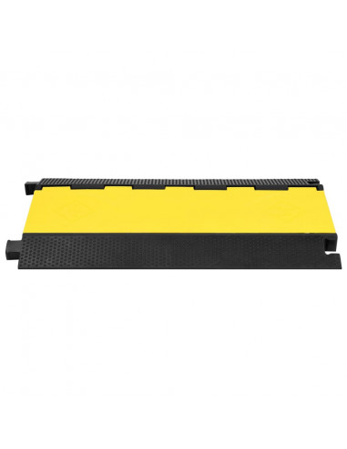 Dosso Passacavi con 5 Canali 90 cm in Gomma