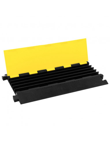 Dosso Passacavi con 5 Canali 90 cm in Gomma