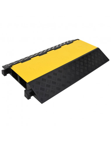 Dosso Passacavi con 2 Canali 90 cm in Gomma