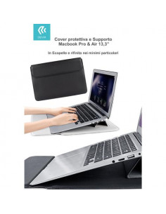 CUSTODIA DEVIA PROTETTIVA PER MACBOOK PRO E AIR 13,3 2020 COLORE NERA
