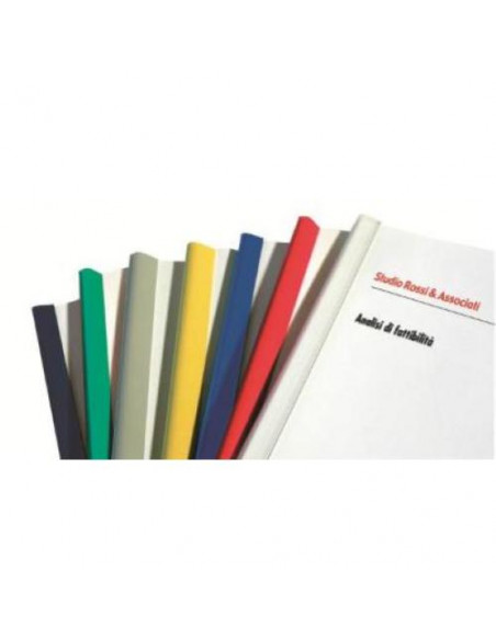 FELLOWES LEONARDI CF50 DORSINO 40 FOGLI D.8MM VERDE