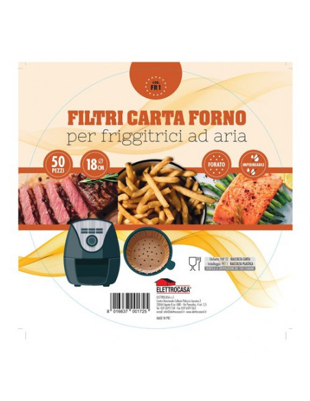 Filtro friggitrice Elettrocasa ACC FR 1 18cm