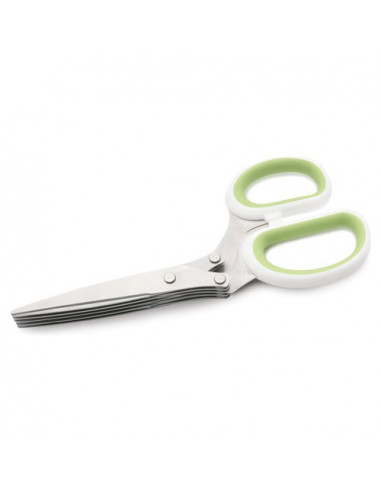 Forbice cucina Ghidini Cipriano 351 DAILY Tritatutto Bianco e Verde Bi