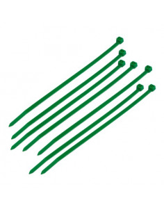 Fascette cablaggio Poly Pool PP7520 8 Verde Verde