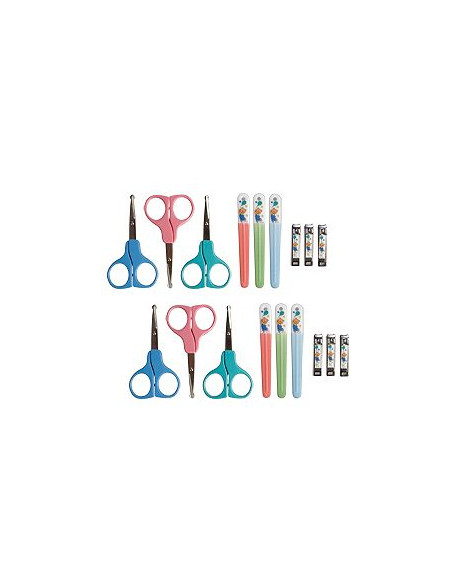 Forbice manicure Nuby ID4774 Set Evolutivo Assortito