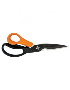 Forbice multiuso Fiskars 1063329 SOLID Sp341 Bypass Arancio e Nero Ara