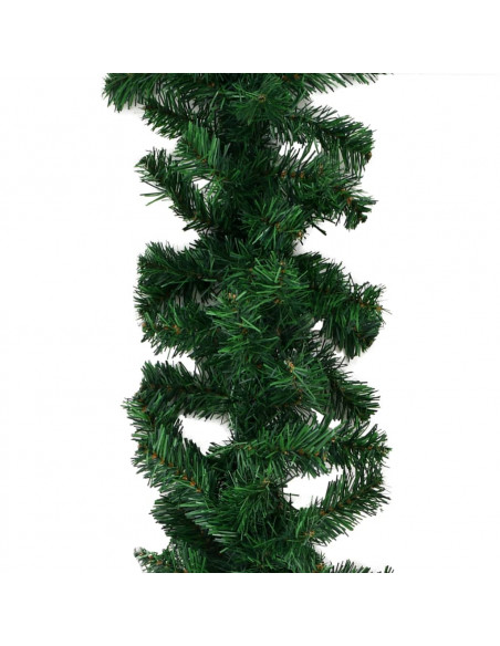 Ghirlande Natalizie 4 pz Verde 270 cm PVC
