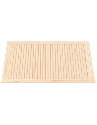 Ante con Design a Lamelle 2 pz 99,3x59,4 cm in Legno di Pino