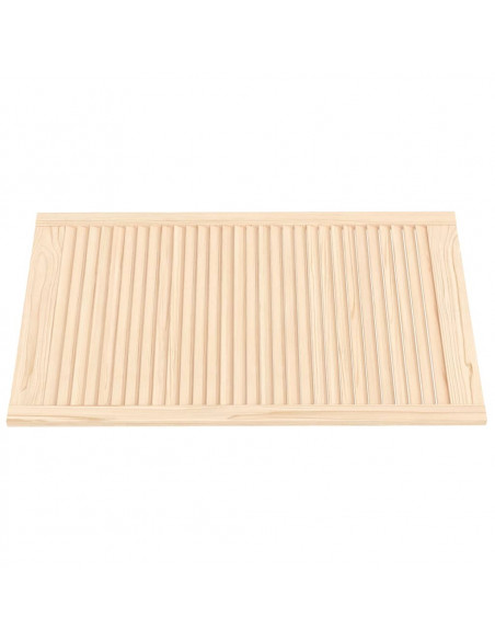 Ante con Design a Lamelle 2 pz 99,3x59,4 cm in Legno di Pino