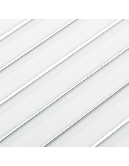 Ante a Lamelle 2 pz Bianche 61,5x39,4 cm in Legno di Pino