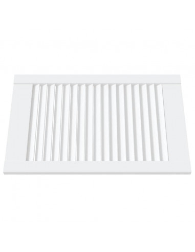 Ante a Lamelle 4 pz Bianche 61,5x39,4 cm in Legno di Pino