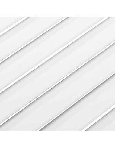 Ante a Lamelle 4 pz Bianche 61,5x39,4 cm in Legno di Pino