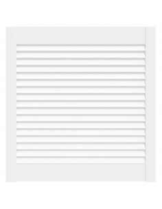 Anta a Lamelle Bianca 61,5x59,4 cm in Legno di Pino 2