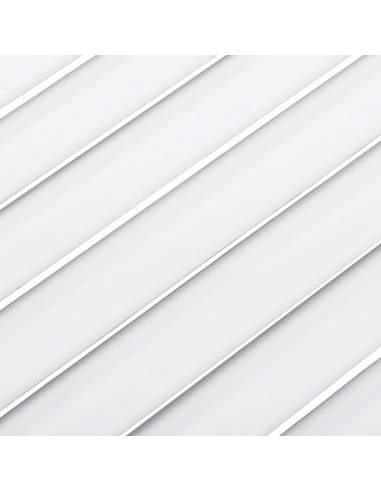 Ante a Lamelle 4 pz Bianche 61,5x59,4 cm in Legno di Pino