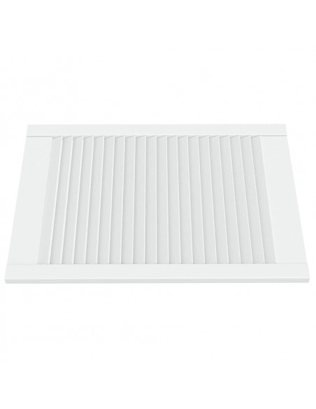 Anta a Lamelle Bianca 69x49,4 cm in Legno di Pino