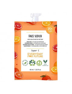 Esfoliante viso Everyday for Future Scrub  illuminante super c  40 ml