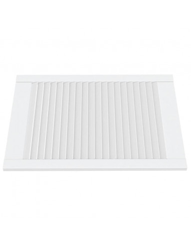 Ante a Lamelle 4 pz Bianche 69x49,4 cm in Legno di Pino