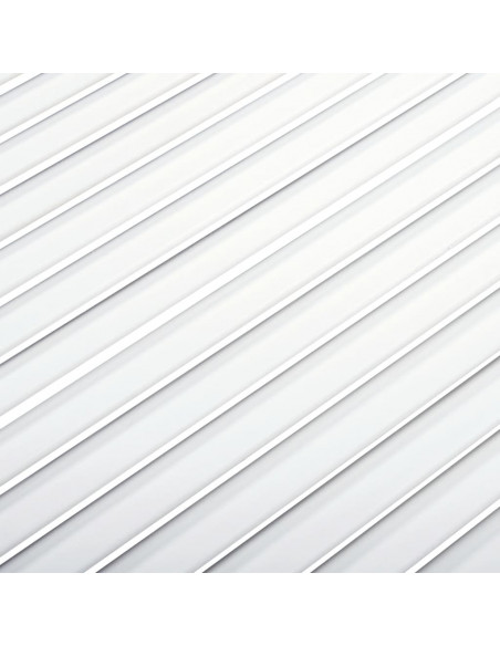 Ante a Lamelle 4 pz Bianche 69x49,4 cm in Legno di Pino
