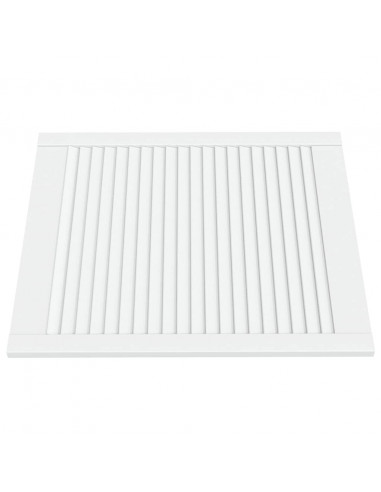 Ante a Lamelle 4 pz Bianche 69x59,4 cm in Legno di Pino