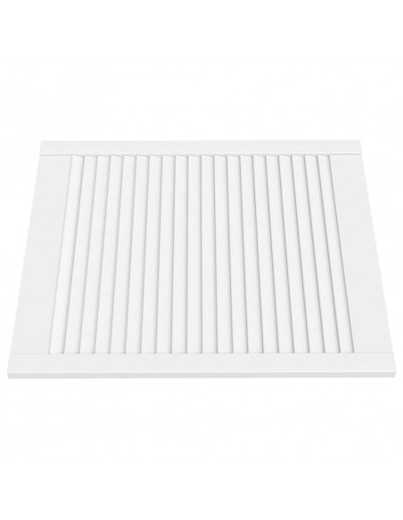 Ante a Lamelle 4 pz Bianche 69x59,4 cm in Legno di Pino
