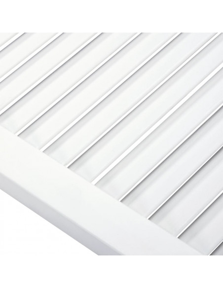 Ante a Lamelle 2 pz Bianche 99,3x39,4 cm in Legno di Pino
