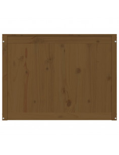 Contenitore per Bucato Miele 88,5x44x66 cm Legno Massello Pino