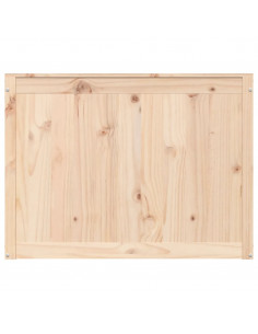 Contenitore per Bucato 88,5x44x66 cm Legno Massello Pino