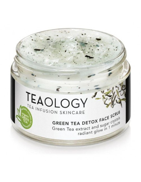 Esfoliante viso Teaology Green Tea Detox Face Scrub 50 Ml