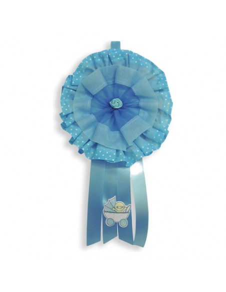Fiocco nascita Baby Idea MISU A Mini Susy Azzurro Azzurro