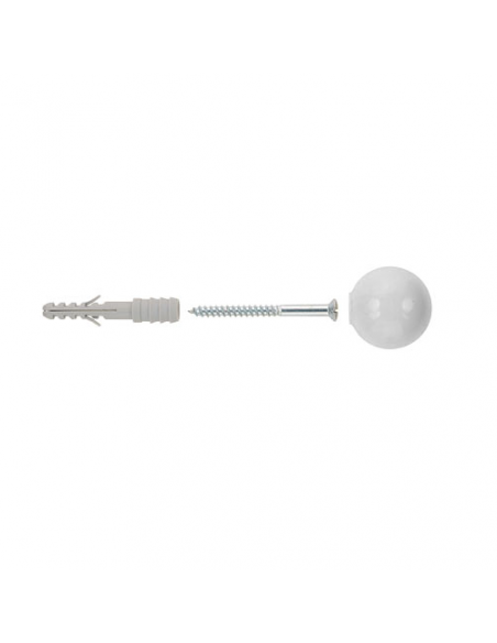 Fermaporta Fischer 504638 Parcolpi Sa 1N K Bianco Bianco