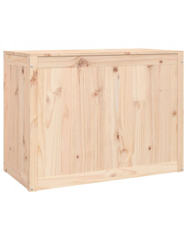 Contenitore per Bucato 88,5x44x66 cm Legno Massello Pino