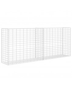 Gabbione in Rete in Acciaio Zincato 85x30x200 cm 2