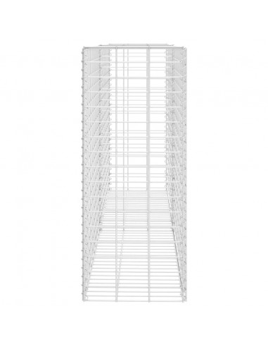 Gabbione in Rete in Acciaio Zincato 85x30x200 cm