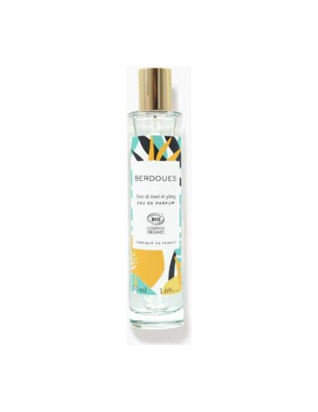 Eau de parfum donna Berdoues Tiare E Slang Bio Fleur 50 Ml
