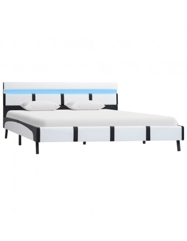 Giroletto con LED Bianco in Similpelle 140x200 cm