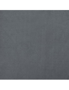 Divano per Bambini Grigio Scuro 50x40x26,5 cm in Velluto