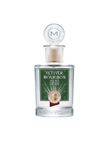 Eau de toilette uomo Monotheme Vetiver Bourbon 100 Ml