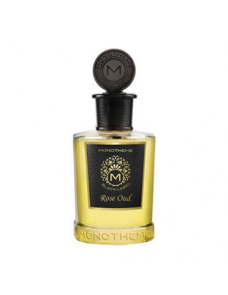 Fragranza unisex Monotheme Black Label Rose Oud Eau De Parfum 100 Ml