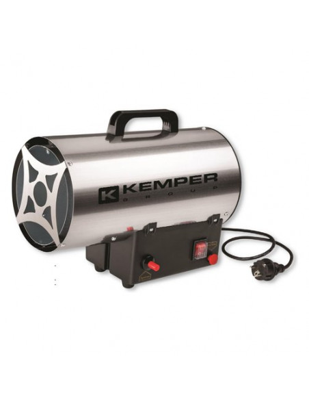 Generatore aria calda Kemper 65311INOXN 10 Kw H Inox e Nero Inox e Ner
