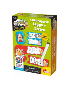 Gioco educativo Lisciani 102808 CAROTINA UTILISSIMI Laboratorio Leggo