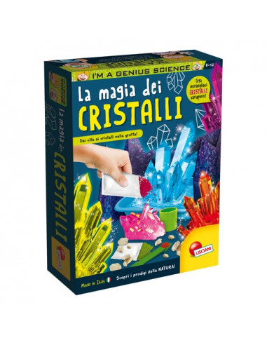Gioco educativo Lisciani 95391 GENIUS La magia dei cristalli
