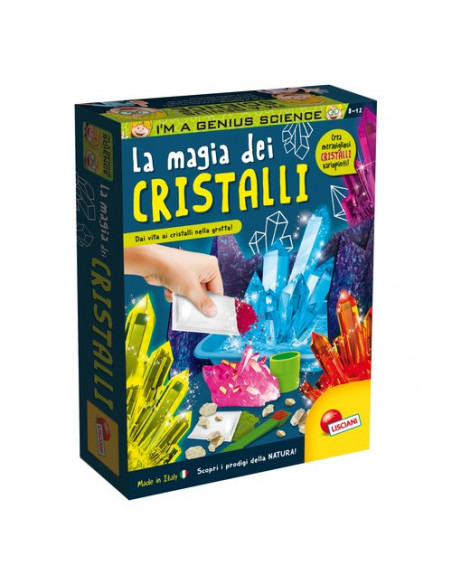 Gioco educativo Lisciani 95391 GENIUS La magia dei cristalli
