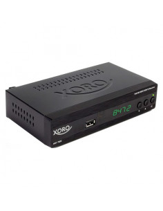 Decoder Xoro HRT 7622 Dvb T2 Hevc 10 Bit Black Black