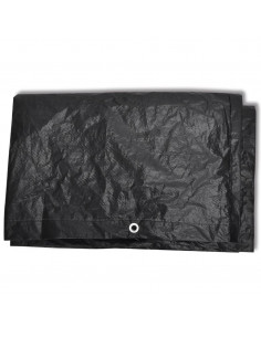 Copertura per Mobili da Giardino con 8 Occhielli 135x135x90 cm