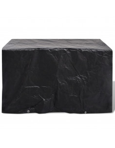 Copertura per Mobili da Giardino con 8 Occhielli 140x70x90 cm